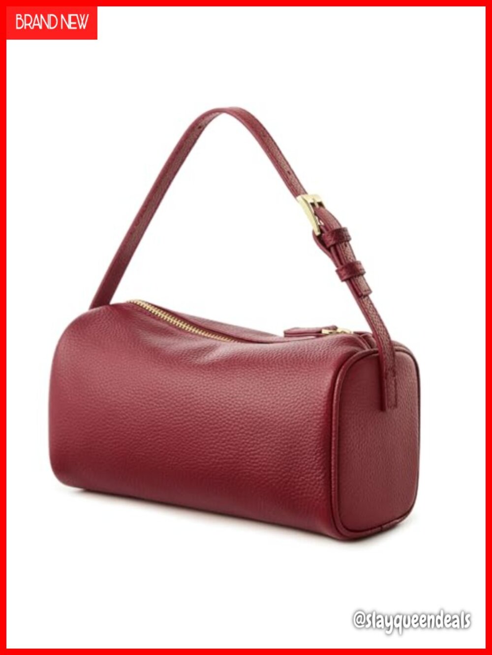 Leather Crossbody Bag Hobo Purse, Small Adjustable Strap